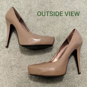 Nude Platform Stilettos